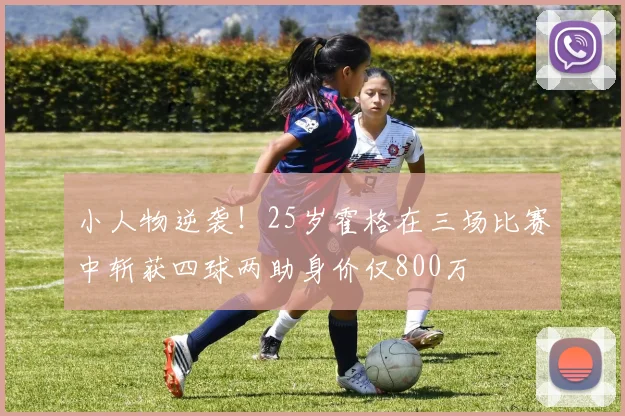 小人物逆袭！25岁霍格在三场比赛中斩获四球两助身价仅800万